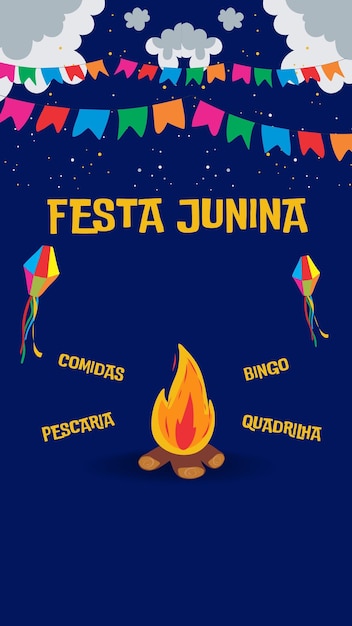 um cartaz para o festival que é para o festival