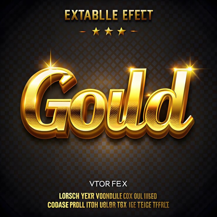 Um cartaz para um espectáculo chamado Gold.