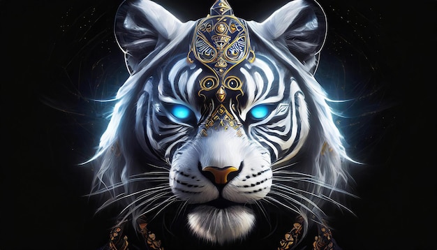 um cartaz para um tigre chamado o tigre