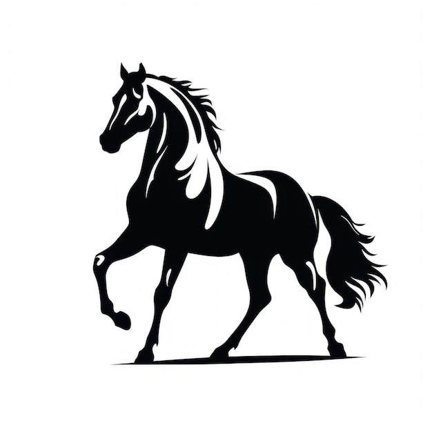 Desenho de cavalo andando Tennessee, contorno de animais, cavalo, branco  png