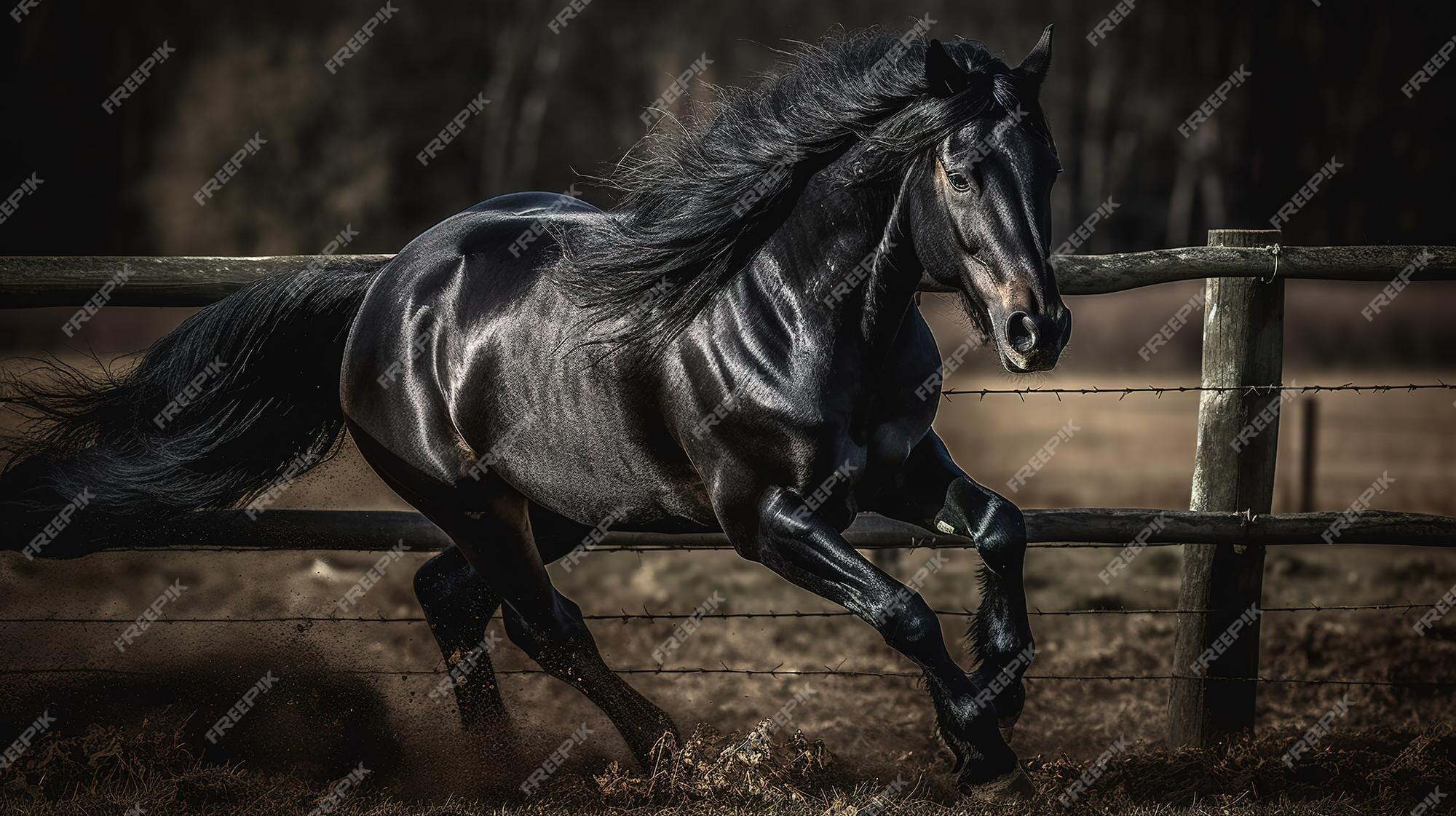 Foto Cavalo pulando cerca branca durante o dia – Imagem de Dublim grátis no  Unsplash