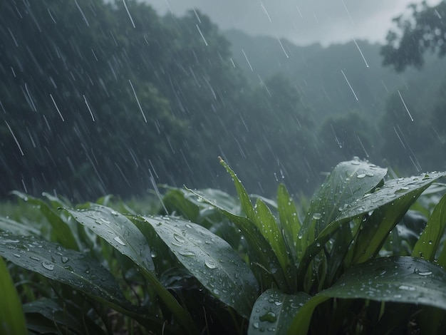 Um cenário paisagístico incrível