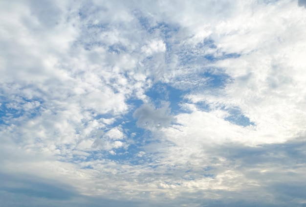 Um céu cheio de nuvens