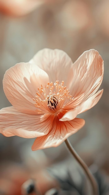 Foto um close de uma flor em plena floração