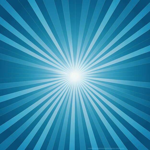 Foto um close-up de um fundo de sol azul com um centro branco generativo ai
