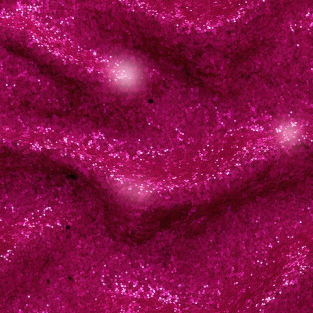 Foto um close-up de um tecido rosa com um buraco em forma de coração generativo ai