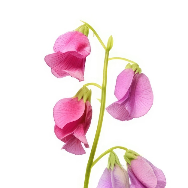Um close-up de uma flor com a palavra "selvagem" nela.