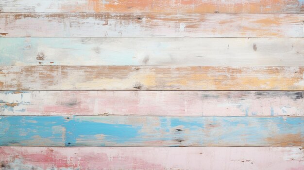 Um close-up de uma parede de madeira com tinta sobre ele angustiado fundo de madeira