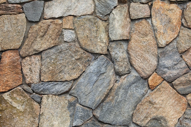 Um close-up de uma parede de pedra com um fundo de pedra.