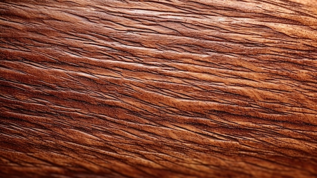 Um close-up de uma superfície de madeira com uma superfície texturizada.