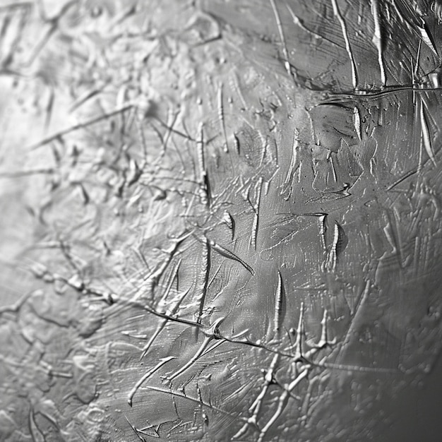 Foto um close-up de uma superfície metálica com uma série de linhas sobre ela