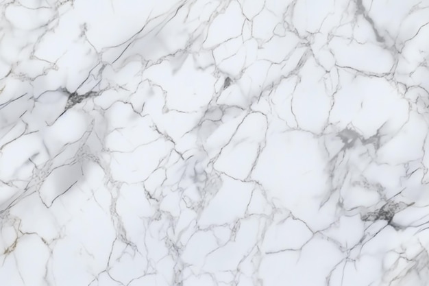 Um close-up de uma textura de mármore branco