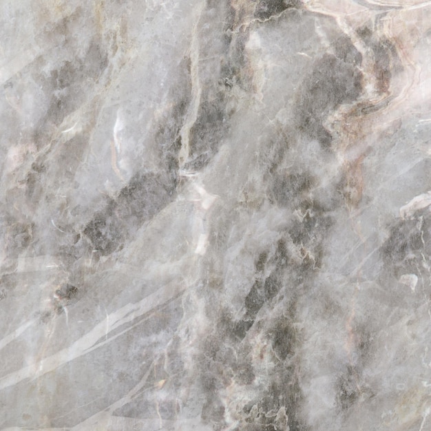 Um close-up de uma textura de mármore com uma cor branca e cinza.