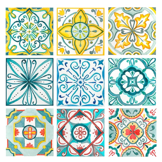 Um conjunto de azulejos com cores diferentes e a palavra amor neles.