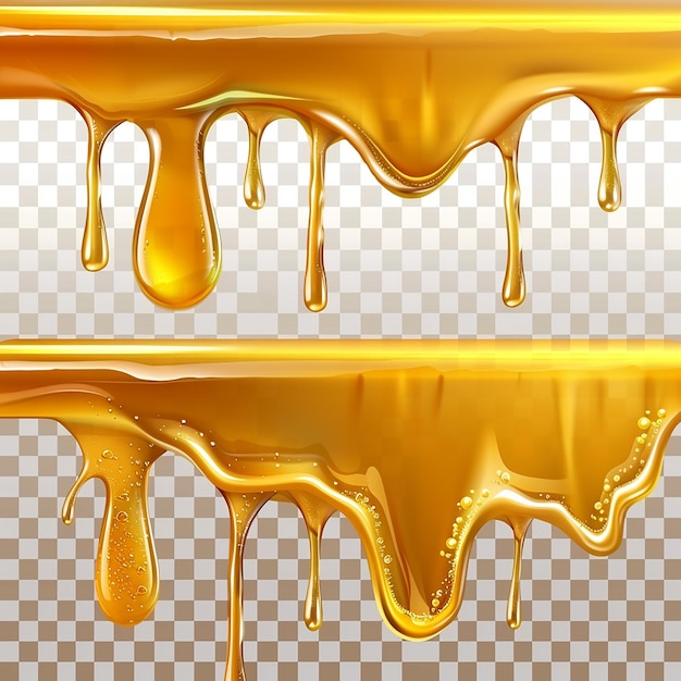um conjunto de líquido amarelo com um fundo branco e a palavra "caramelo" citado nele