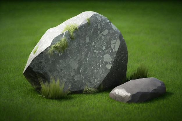 Um conjunto de pedras com a palavra rock à esquerda.