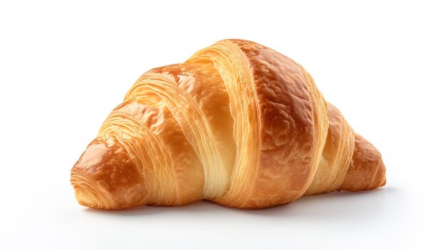 um croissant com a palavra croissant nele