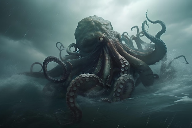 Um Cthulhu está na água