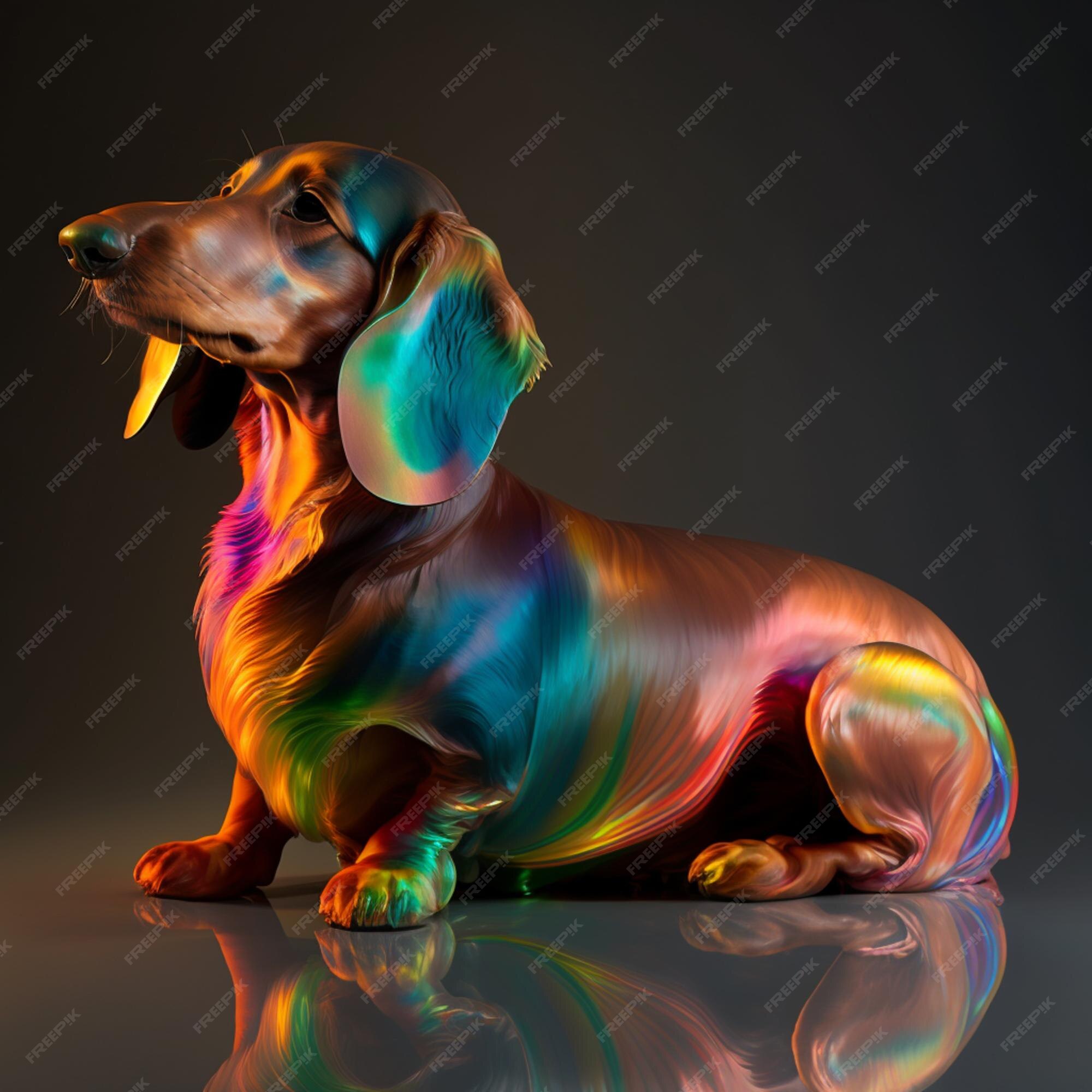 Dachshund Comendo - Quebra-Cabeça - Geniol