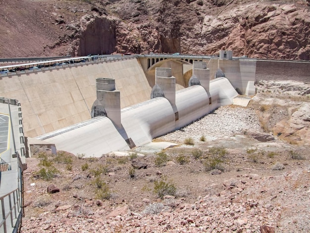 Foto um den hoover dam herum