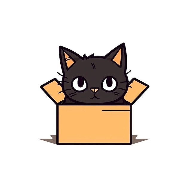 Sorriso E Jogo Do Gato Preto Com a Bola Para O ícone Do Animal De Estimação  Do Logotipo Ilustração Stock - Ilustração de redondo, gatinho: 141032998