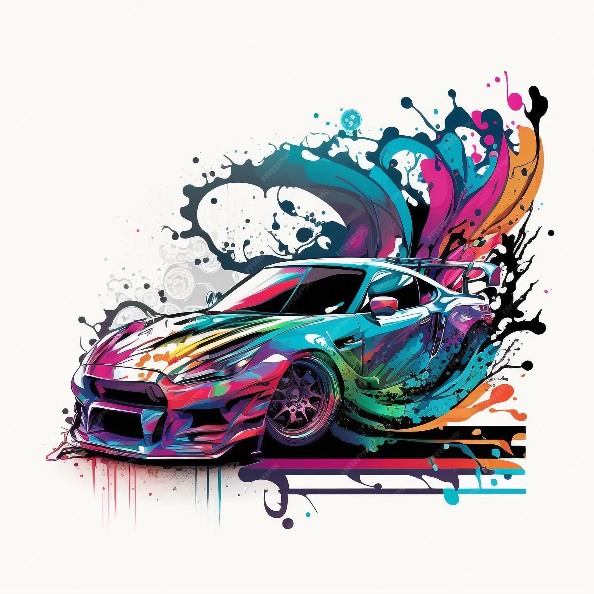 Carro Colorido Imagens – Download Grátis no Freepik