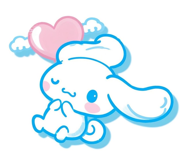 Foto um desenho de cinnamoroll para ilustração