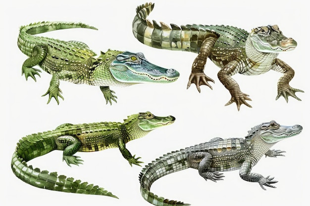 Foto um desenho de crocodilos com a palavra crocodilos nele