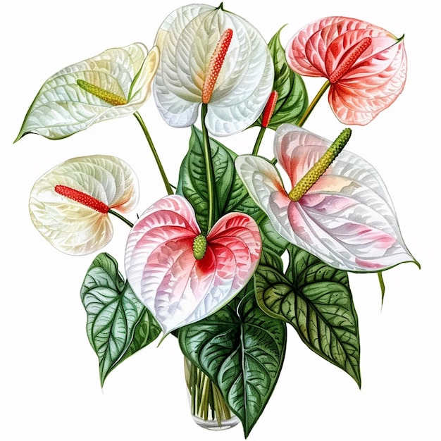 um desenho de flores com a palavra hibisco