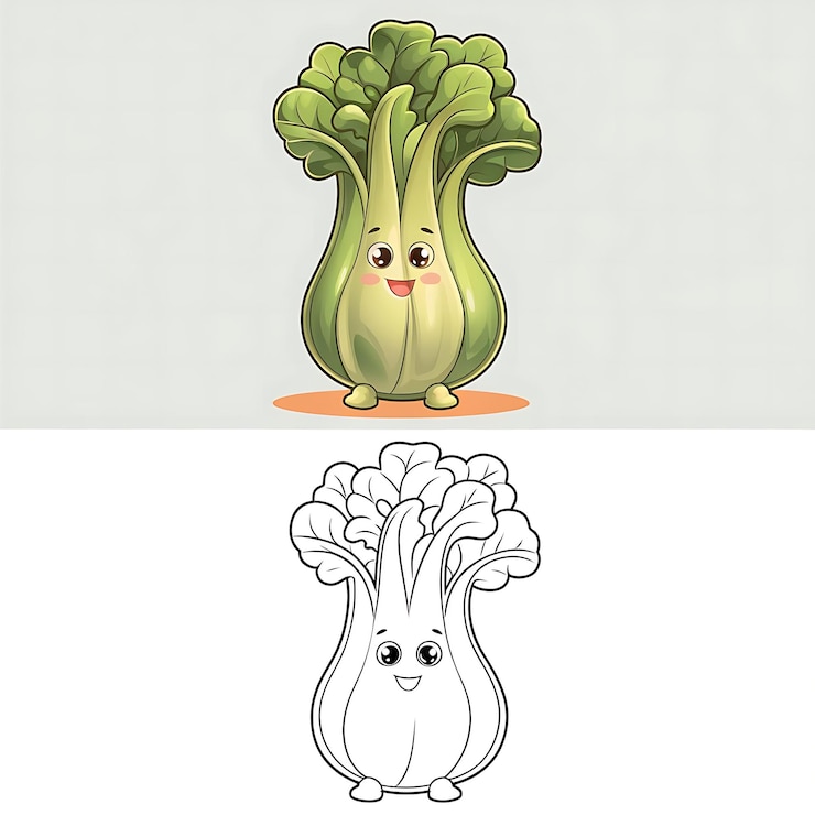 Foto um desenho de um cogumelo e um cogumello com um rosto nele