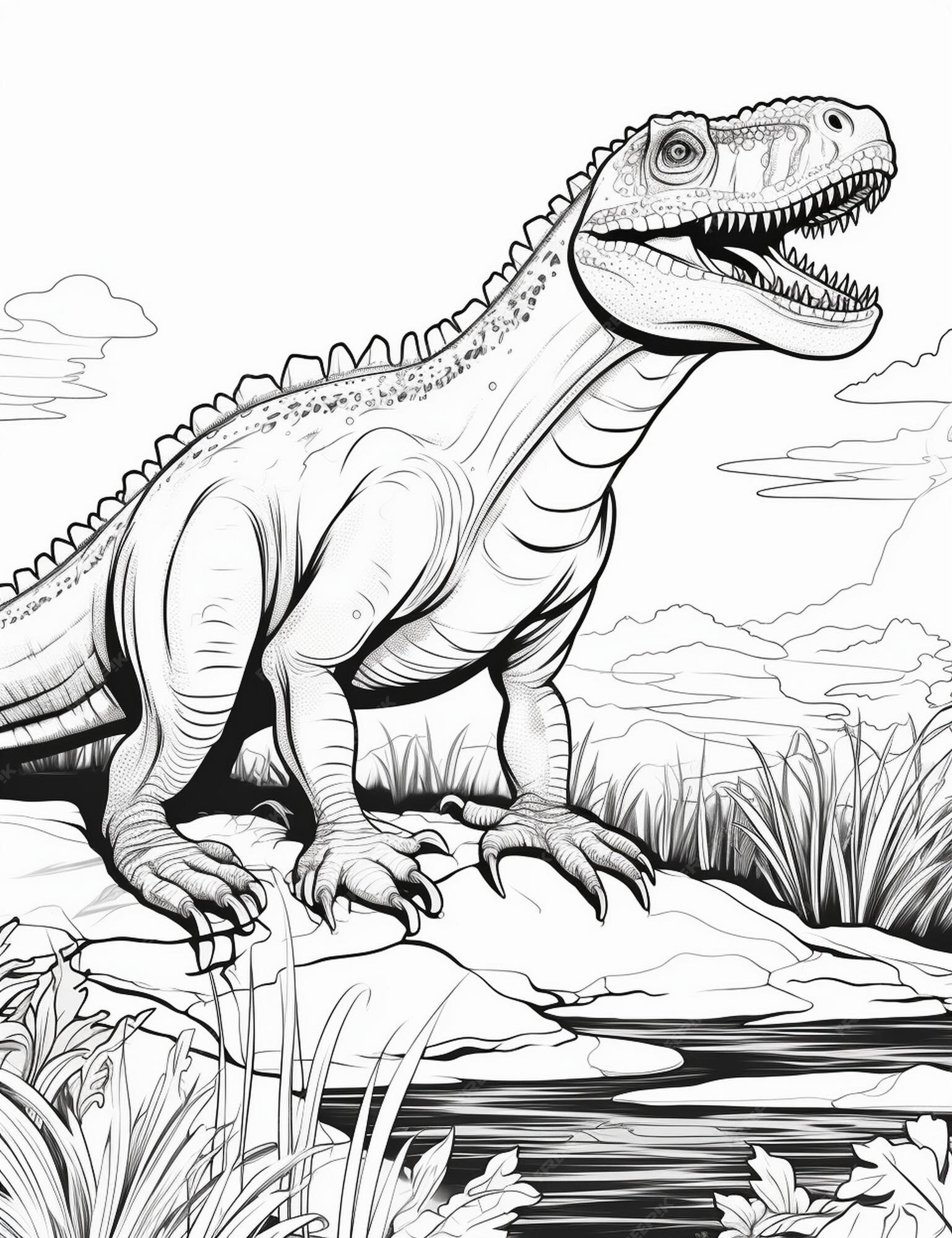 Desenhando Dinossauro Facil Imagens – Download Grátis no Freepik