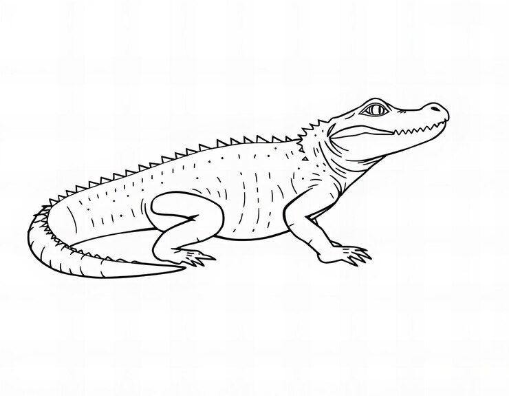 Foto um desenho de um lagarto com um desenho de uma lagarta