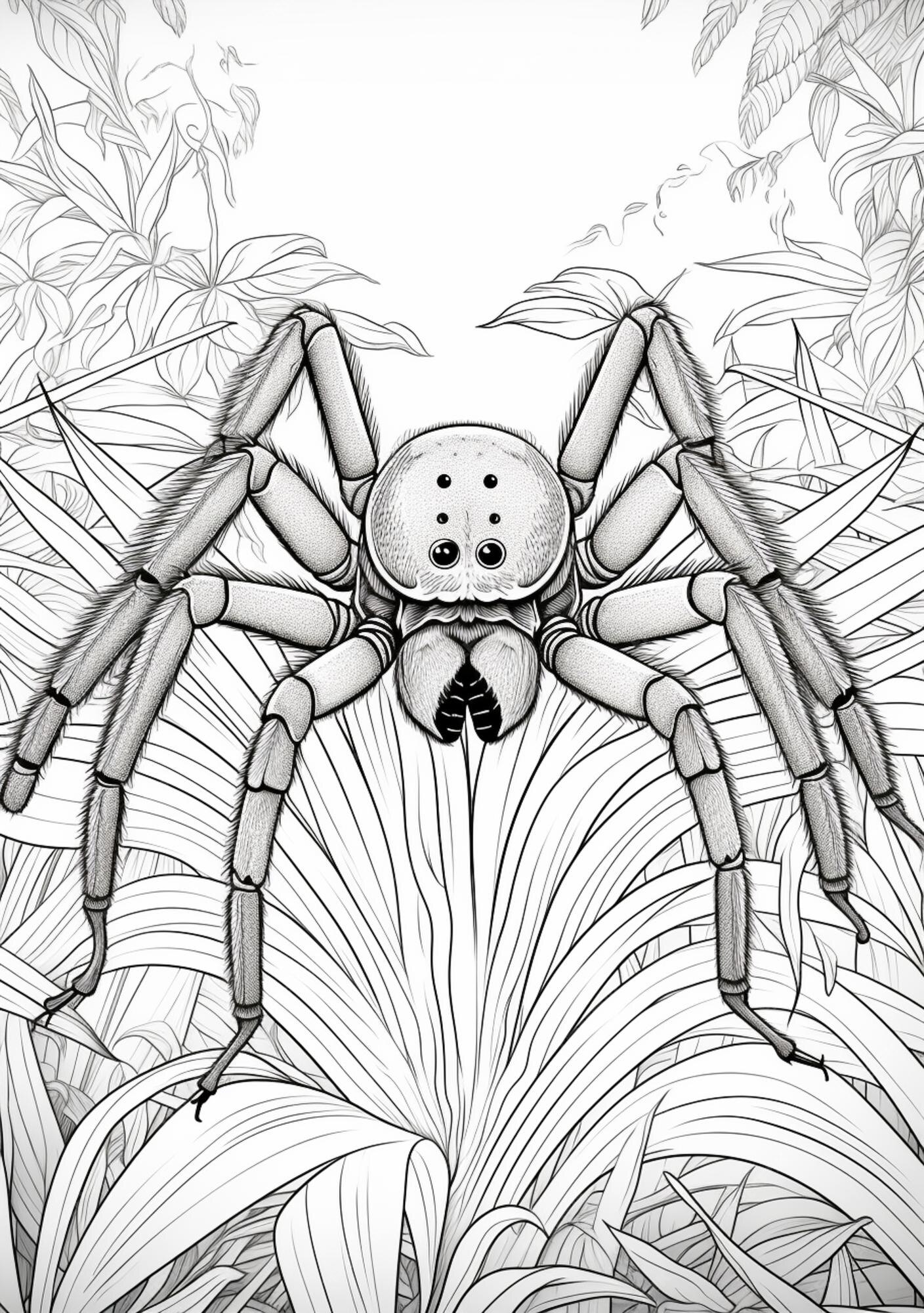 93 desenhos do Homem Aranha para colorir