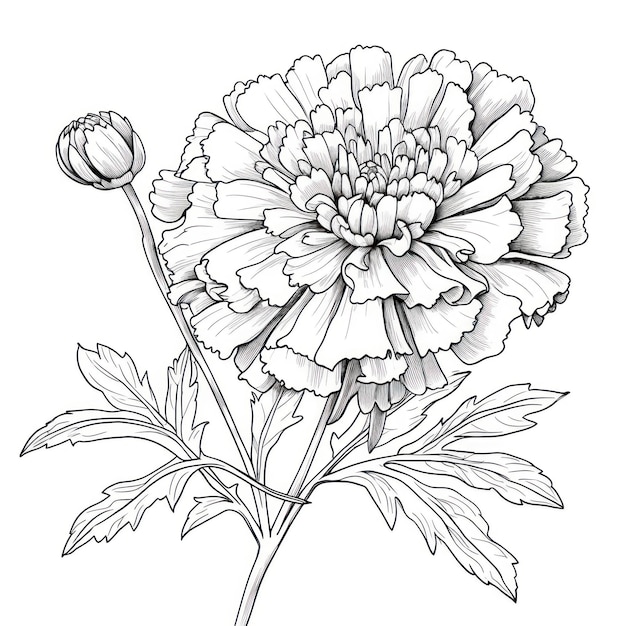 um desenho de uma flor com a palavra " flor ".