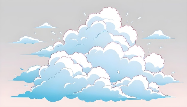 Foto um desenho de uma nuvem que tem a palavra citação sobre ele citação