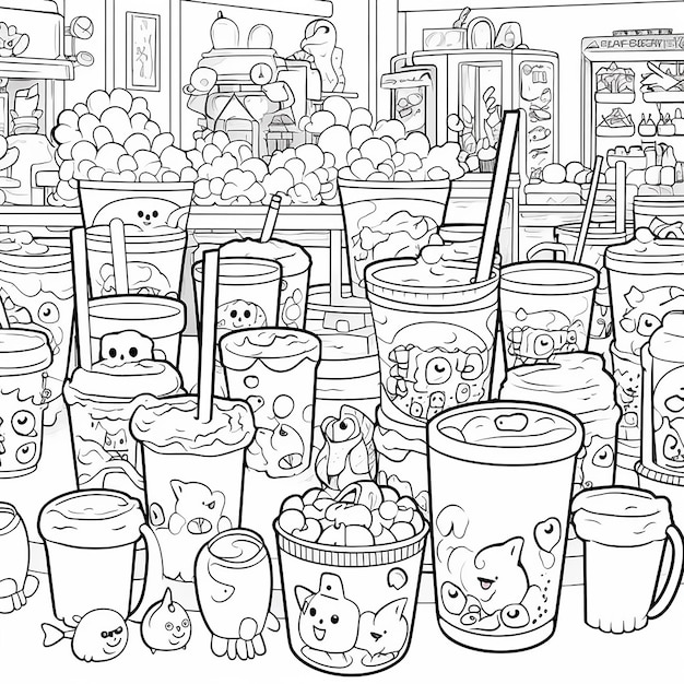 de 72] Desenhos da Hello Kitty para colorir e Imprimir