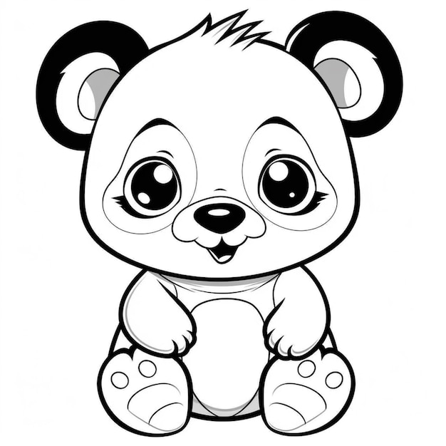 Desenho Para Colorir panda - Imagens Grátis Para Imprimir - img 17917