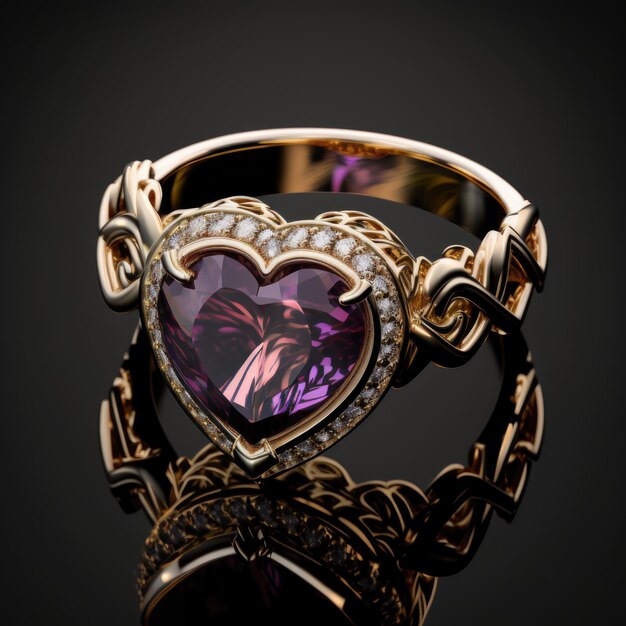 Foto um design de anel de joias