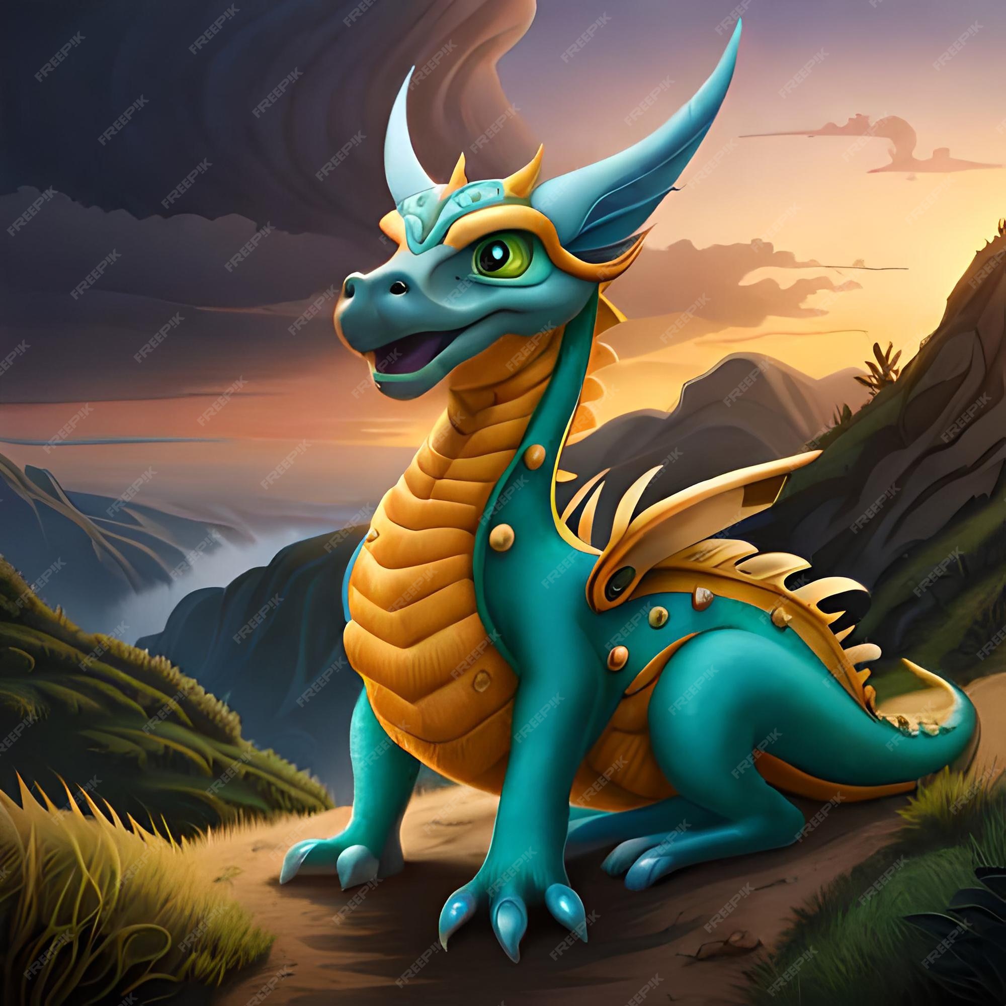 Dragon Mania Legends Dragão chinês azul Chama, dragão, azul, dragão, bebê  png