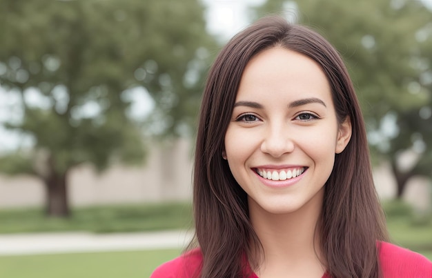 Um estudante universitário por IA generativa