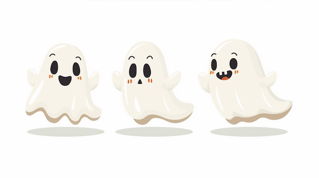 Um fantasma brincalhão para as celebrações do Halloween