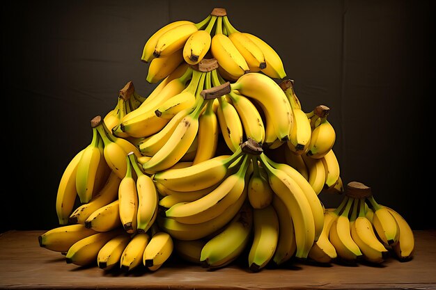 Um feixe de bananas .