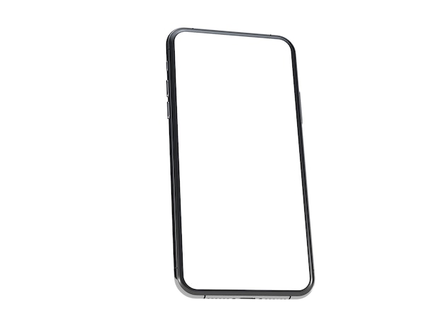 Um fundo 3d isolado digital do smartphone