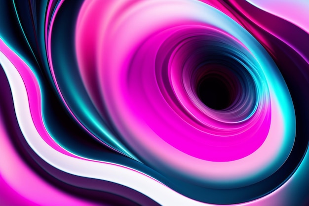 Um fundo abstrato colorido com um design em espiral.