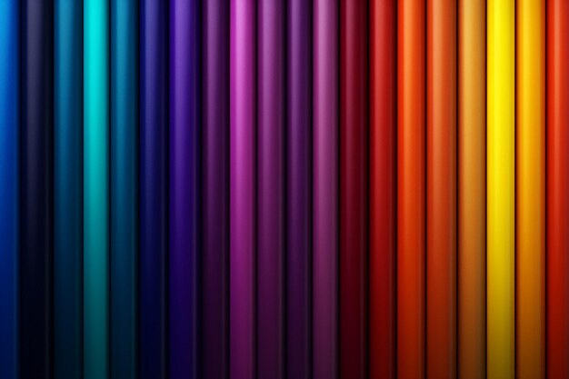 Foto um fundo abstrato vibrante com um arco-íris de cores