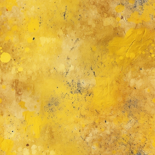 Foto um fundo amarelo com um fundo amarelo e um fundo preto com respingos de tinta.