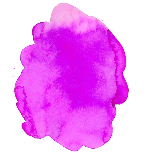 Foto um fundo aquarela rosa e roxo com um fundo branco