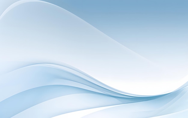 Um fundo azul com um design de onda azul claro.