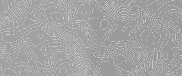 um fundo cinzento com um padrão de linhas e curvas