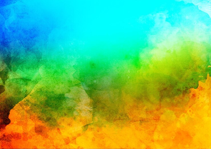 um fundo colorido com um fundo de cor verde e azul